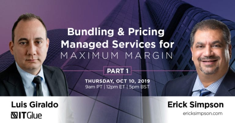 Bundling and Pricing Managed Services For Maximum Margins  – Webinar