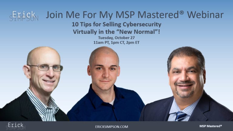 10 Tips for Selling Cybersecurity Virtually in the New Normal Webinar